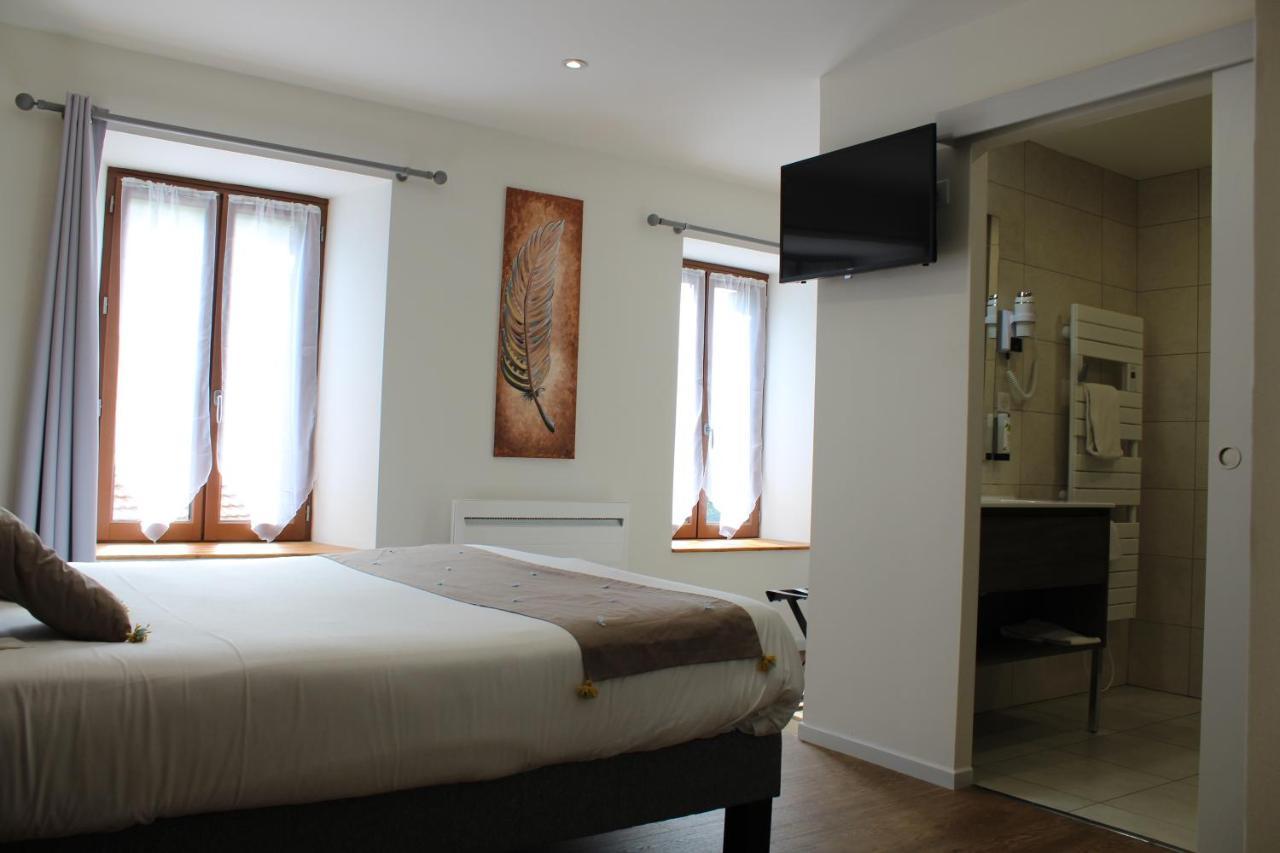 Logis Hotel Auberge De L'Allagnonette Saint-Poncy ภายนอก รูปภาพ